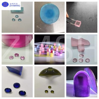Buen precio Piedras preciosas sintéticas de colores ampliamente utilizadas para decoraciones y ópticas en línea