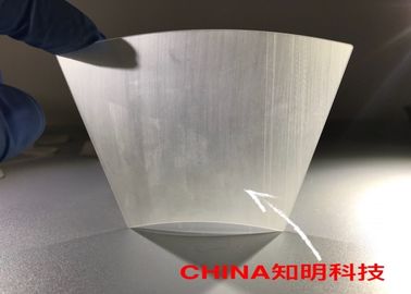 Buen precio Grado óptico de cristal del zafiro de la ventana del zafiro material en abanico del sector en línea