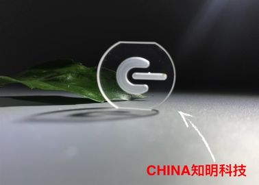 Buen precio Botón de encendido del zafiro de C AXIS, lado doble tallado vidrio de la lente del zafiro pulido en línea