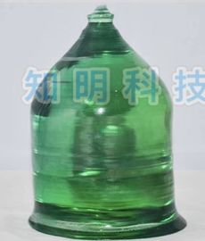 Buen precio Solo artificial verde del cristal de zafiro del laser para el tamaño modificado para requisitos particulares del vidrio de reloj en línea