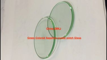 Buen precio placa transparente de la caja de reloj del cristal de zafiro de 30-50m m para el vidrio óptico del reloj en línea