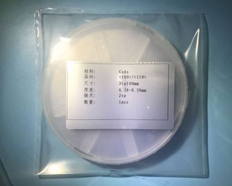Buen precio Oblea sin impurificar del arseniuro de galio de 2INCH 3INCH 4Inch semi que aísla el substrato del GaAs para el LED en línea