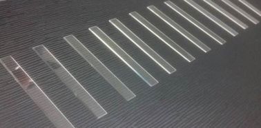Buen precio Cuchilla médica 38x4.5x0.3mmt de la maquinilla de afeitar de cristal de encargo del zafiro del solo cristal Al2O3 en línea