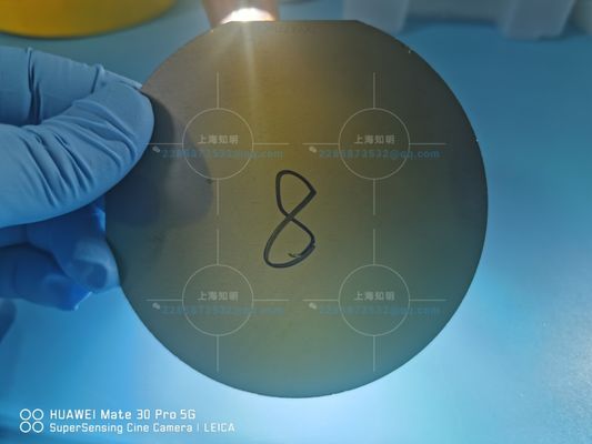 Buen precio diámetro 150m m 4 H-N Silicon Carbide Wafer del grueso de 0.5m m en línea