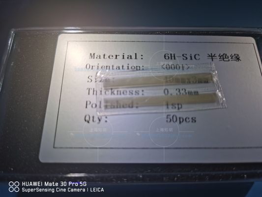 Buen precio 9,4 dureza sic Chips Silicon Carbon Wafers óptico en línea