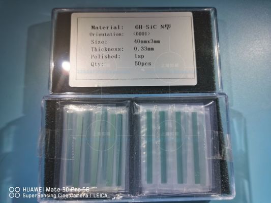 Buen precio Microprocesadores ópticos del cuadrado 40x3mmt 6 H-N Sic Silicon Carbon en línea
