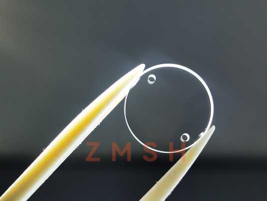 Buen precio Grueso modificado para requisitos particulares de Sapphire Optical Window 2m m del tamaño con el agujero en línea