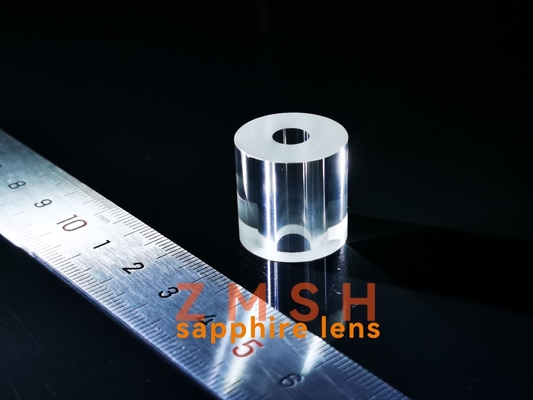 Al2O3 monocristalino Sapphire Glass Tube Transparent Polished