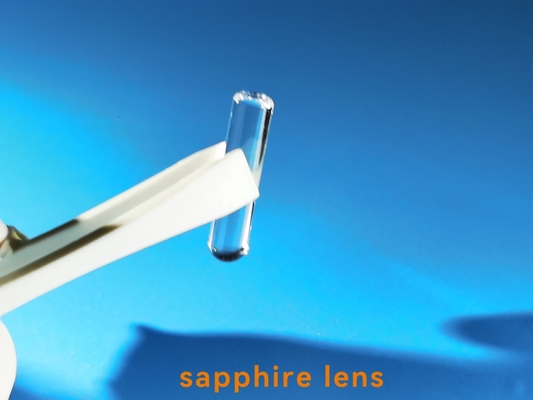 Buen precio Toda la lente pulida superficial de Sapphire Optical Windows Crylinder Rod con el palillo del émbolo en línea