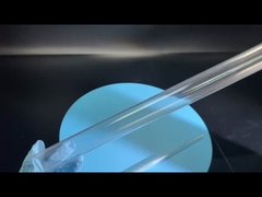 Tubo/Rod High Temperature de Sapphire Glass Tube Cylinder Lens