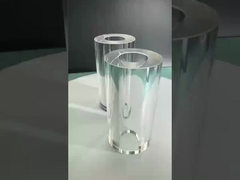 tubo de zafiro pulido o no pulido Dureza superior y resistencia al desgaste