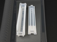 Caja de wafer de cassette de 1 pulgada para wafer SIC Sapphire Si